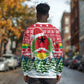Guinea Bissau Christmas Long Sleeve Shirt Santa Sleigh Reindeer Forest and National Flag - African Pride