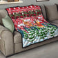 Guinea Bissau Christmas Quilt Santa Sleigh Reindeer Forest and National Flag - African Pride