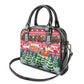 Guinea Bissau Christmas Shoulder Handbag Santa Sleigh Reindeer Forest and National Flag - African Pride
