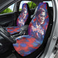 Rosa Parks Car Seat Cover Red Blue Abstract Art Portrait Sitting Down to Stand Up Quote Civil Rights Tribute - African Pride
