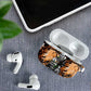 Rosa Parks AirPods Case Sepia Collage Design Civil Rights Icon I Believe There Is Only One Race Quote - African Pride