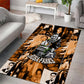 Rosa Parks Area Rug Sepia Collage Design Civil Rights Icon I Believe There Is Only One Race Quote - African Pride