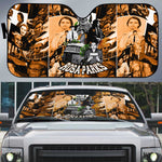 Rosa Parks Auto Sun Shade Sepia Collage Design Civil Rights Icon I Believe There Is Only One Race Quote - African Pride