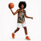 Rosa Parks Basketball Jersey Sepia Collage Design Civil Rights Icon I Believe There Is Only One Race Quote - African Pride