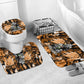 Rosa Parks Bathroom Set Sepia Collage Design Civil Rights Icon I Believe There Is Only One Race Quote - African Pride