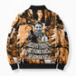 Rosa Parks Bomber Puffer Jacket Sepia Collage Design Civil Rights Icon I Believe There Is Only One Race Quote - African Pride