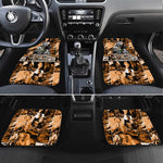 Rosa Parks Car Mats Sepia Collage Design Civil Rights Icon I Believe There Is Only One Race Quote - African Pride