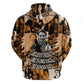 Rosa Parks Hoodie Sepia Collage Design Civil Rights Icon I Believe There Is Only One Race Quote - African Pride