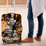 Rosa Parks Luggage Cover Sepia Collage Design Civil Rights Icon I Believe There Is Only One Race Quote - African Pride