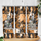 Rosa Parks Skinny Tumbler Sepia Collage Design Civil Rights Icon I Believe There Is Only One Race Quote - African Pride