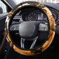 Rosa Parks Steering Wheel Cover Sepia Collage Design Civil Rights Icon I Believe There Is Only One Race Quote - African Pride