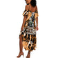 Rosa Parks Summer Maxi Dress Sepia Collage Design Civil Rights Icon I Believe There Is Only One Race Quote TS04