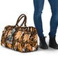 Rosa Parks Travel Bag Sepia Collage Design Civil Rights Icon I Believe There Is Only One Race Quote - African Pride