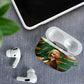 Frederick Douglass AirPods Case Green Abstract Design Civil Rights Leader Quote on Race and Humanity - African Pride