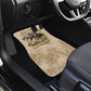 Frederick Douglass Car Mats Sepia Newspaper Collage Civil Rights March Historic Quote Design - African Pride