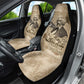 Frederick Douglass Car Seat Cover Sepia Newspaper Collage Civil Rights March Historic Quote Design - African Pride