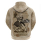 Frederick Douglass Hoodie Sepia Newspaper Collage Civil Rights March Historic Quote Design - African Pride