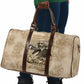 Frederick Douglass Travel Bag Sepia Newspaper Collage Civil Rights March Historic Quote Design - African Pride