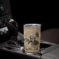 Frederick Douglass Tumbler Cup Sepia Newspaper Collage Civil Rights March Historic Quote Design - African Pride