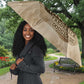 Frederick Douglass Umbrella Sepia Newspaper Collage Civil Rights March Historic Quote Design - African Pride