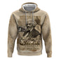 Frederick Douglass Zip Hoodie Sepia Newspaper Collage Civil Rights March Historic Quote Design - African Pride
