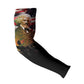 Frederick Douglass Arm Sleeves American Flag Background Powerful Quote Build Strong Children Civil Rights Tribute - African Pride