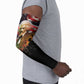 Frederick Douglass Arm Sleeves American Flag Background Powerful Quote Build Strong Children Civil Rights Tribute - African Pride