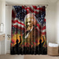 Frederick Douglass Bathroom Set American Flag Background Powerful Quote Build Strong Children Civil Rights Tribute - African Pride