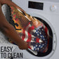 Frederick Douglass Bathroom Set American Flag Background Powerful Quote Build Strong Children Civil Rights Tribute - African Pride