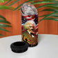 Frederick Douglass 4 in 1 Can Cooler Tumbler American Flag Background Powerful Quote Build Strong Children Civil Rights Tribute - African Pride