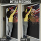 Frederick Douglass Door Cover American Flag Background Powerful Quote Build Strong Children Civil Rights Tribute - African Pride