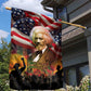Frederick Douglass Garden Flag American Flag Background Powerful Quote Build Strong Children Civil Rights Tribute - African Pride
