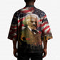 Frederick Douglass Kimono American Flag Background Powerful Quote Build Strong Children Civil Rights Tribute - African Pride