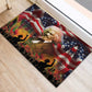 Frederick Douglass Rubber Doormat American Flag Background Powerful Quote Build Strong Children Civil Rights Tribute - African Pride