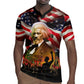 Frederick Douglass Rugby Jersey American Flag Background Powerful Quote Build Strong Children Civil Rights Tribute TS04
