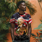 Frederick Douglass T shirt American Flag Background Powerful Quote Build Strong Children Civil Rights Tribute TS04