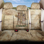 Neper and Nepit Back Car Seat Cover Ancient Harvest and Fertility Design with Sickle and Grain