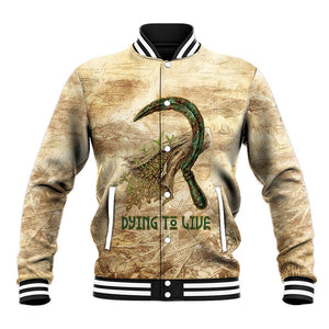 Neper and Nepit Baseball Jacket Ancient Harvest and Fertility Design with Sickle and Grain