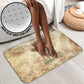 Neper and Nepit Bathroom Set Ancient Harvest and Fertility Design with Sickle and Grain