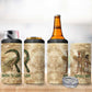Neper and Nepit 4 in 1 Can Cooler Tumbler Ancient Harvest and Fertility Design with Sickle and Grain
