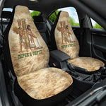 Neper and Nepit Car Seat Cover Ancient Harvest and Fertility Design with Sickle and Grain
