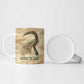 Neper and Nepit Ceramic Mug Ancient Harvest and Fertility Design with Sickle and Grain