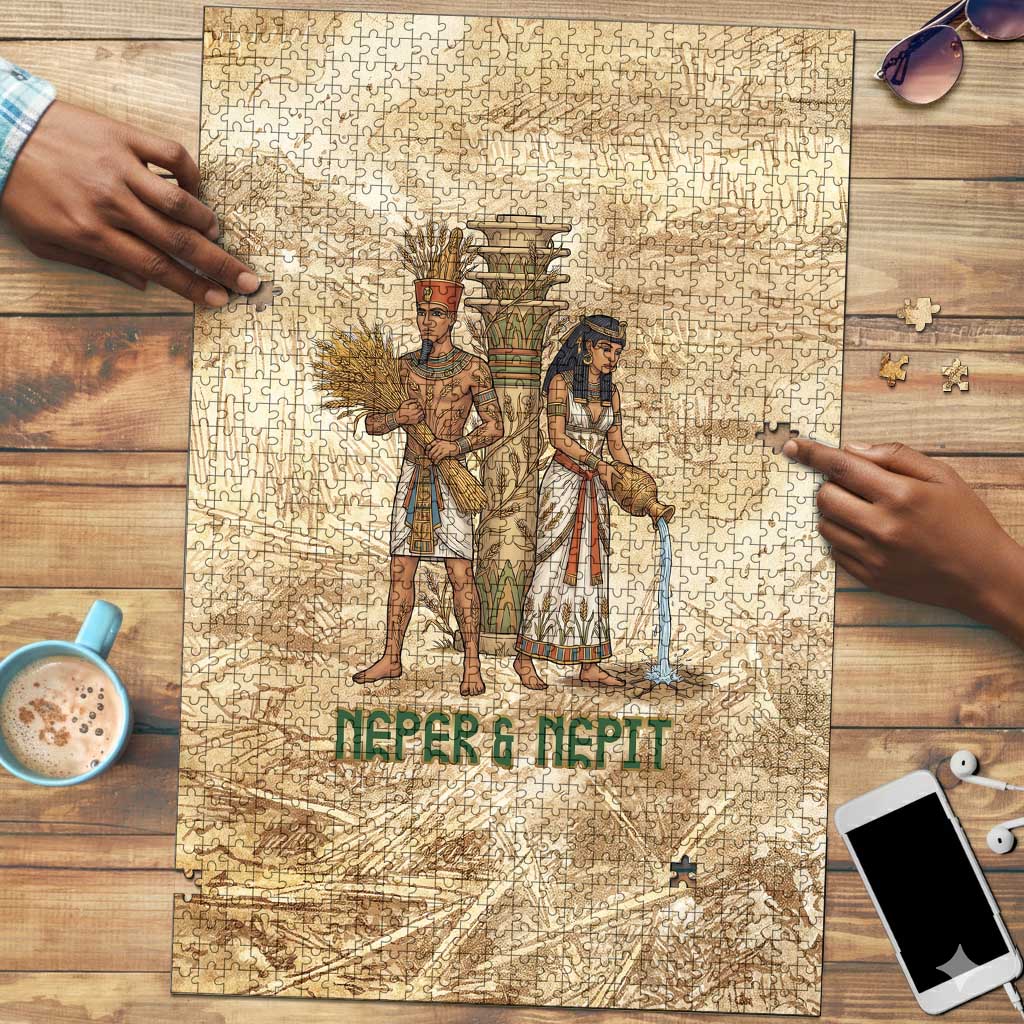 Neper and Nepit Puzzle Ancient Harvest and Fertility Design with Sickle ...