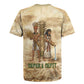 Neper and Nepit Rugby Jersey Ancient Harvest and Fertility Design with Sickle and Grain