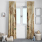 Neper and Nepit Window Curtain Ancient Harvest and Fertility Design with Sickle and Grain