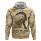 Neper and Nepit Zip Hoodie Ancient Harvest and Fertility Design with Sickle and Grain