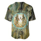 Neper and Nepit Baseball Jersey Ancient Egyptian Seed Awakening and Fertility