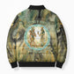 Neper and Nepit Bomber Puffer Jacket Ancient Egyptian Seed Awakening and Fertility
