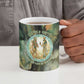 Neper and Nepit Ceramic Mug Ancient Egyptian Seed Awakening and Fertility