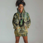 Neper and Nepit Hoodie Dress Ancient Egyptian Seed Awakening and Fertility